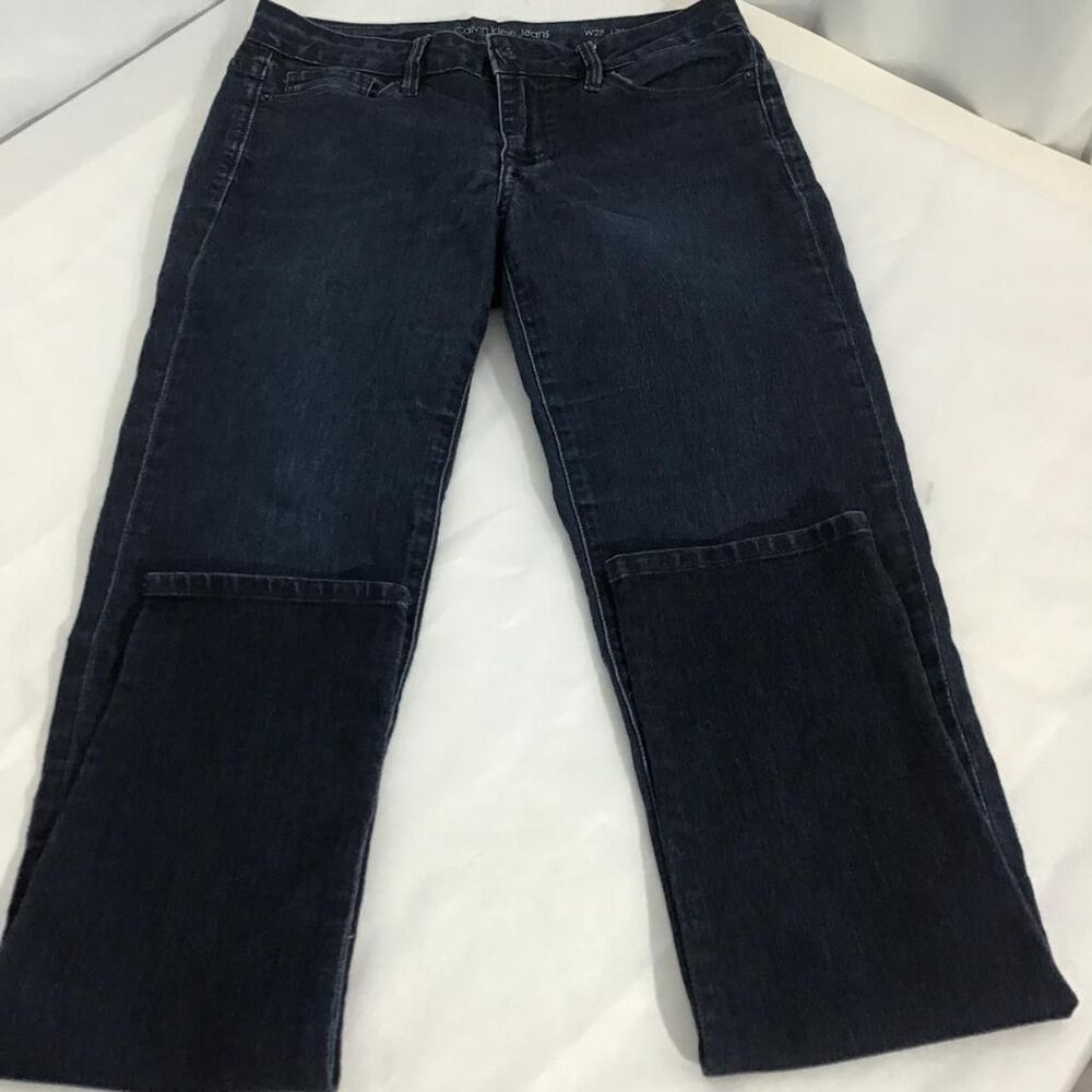 Calvin-klein Men's Blue and Navy Jeans